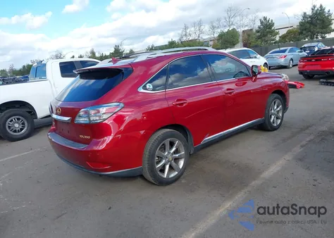 2012 Lexus Rx 350 из США, поврежденный, VIN 2T2ZK1BA9CC070499